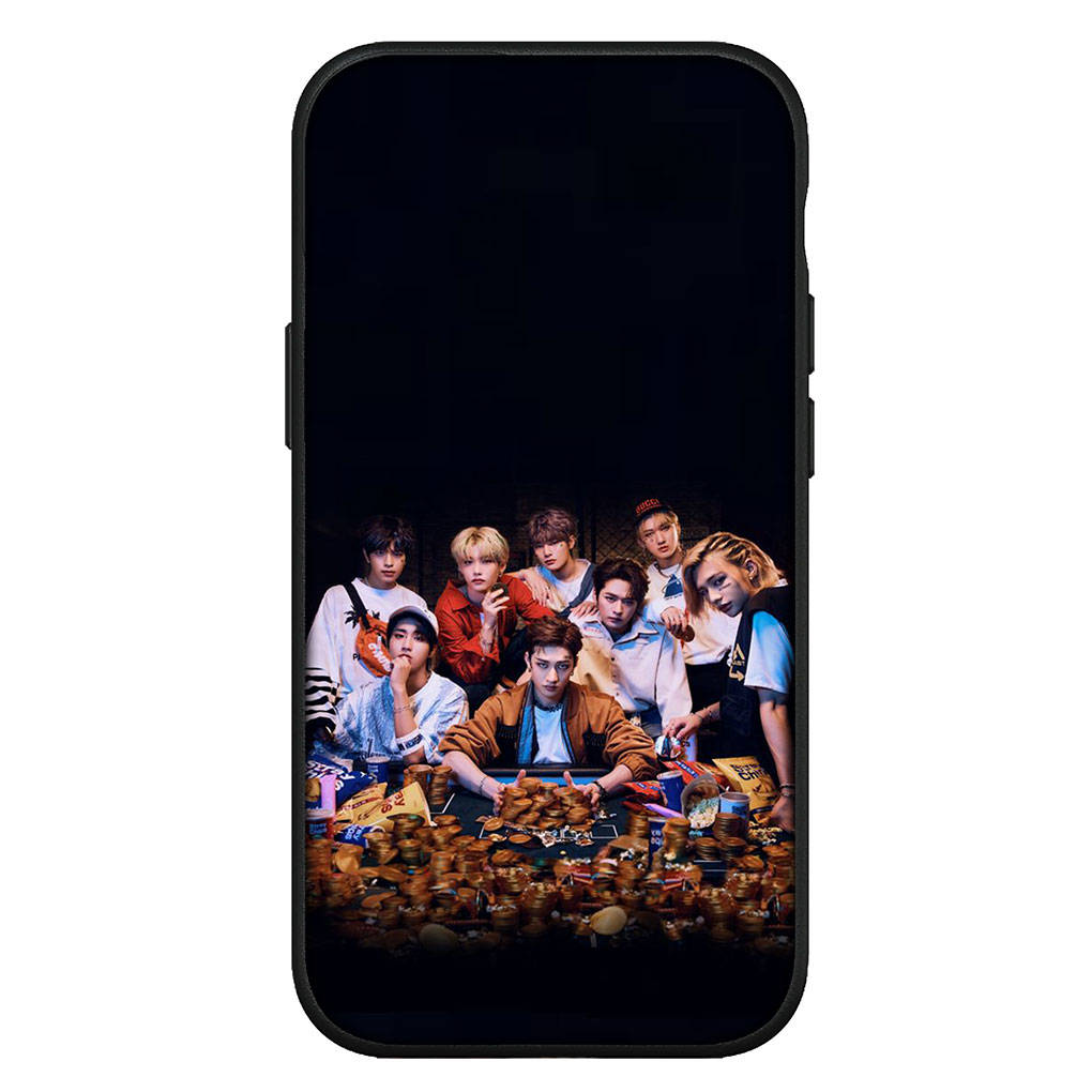 Hülle für iPhone 15 14 Xiaomi Redmi Note 13 12 11 Pro Max X 8 7 9 XR Samsung Galaxy S24 S23 A05 OPPO A15 Huawei Stray SKZ Kids Kpop Handyhülle for Huawei P30 Pro rehbraun