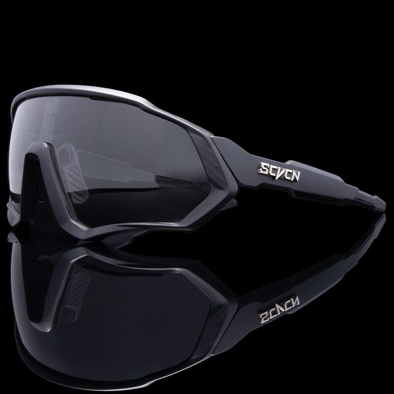 Sport Radfahren Brille Fahrrad Brillen Mountainbike Radfahren Brille Polarisierte Sonnenbrille schwarz