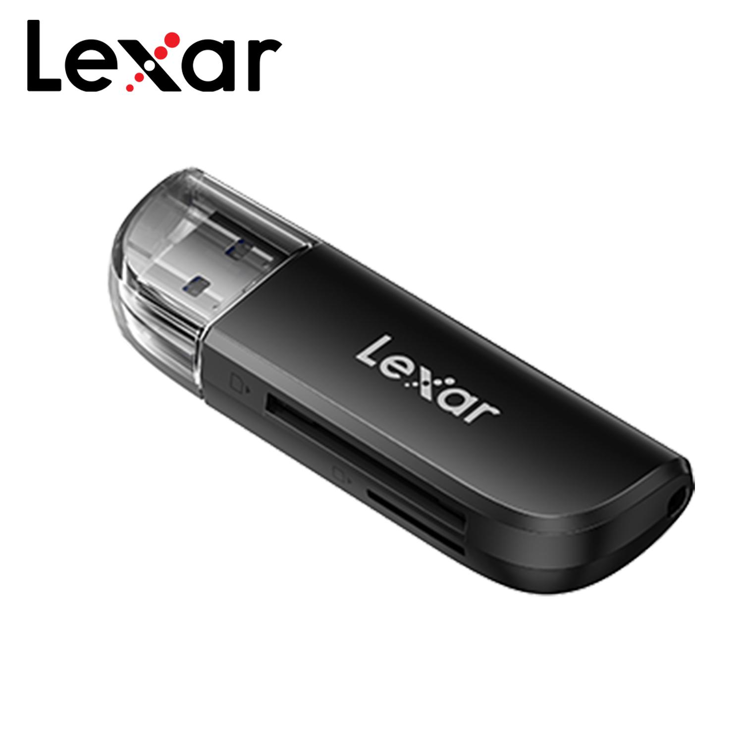 Lexar Kartenleser USB 3.2 Gen1 Multi-Karten Dual-Slot 2 in 1 USB-A Kartenleser Hohe Geschwindigkeit Original 2 in 1 Dual-Kartensteckplatz für SD TF Micro sd Speicherkarte TF/SD Card Reader【USB-A】