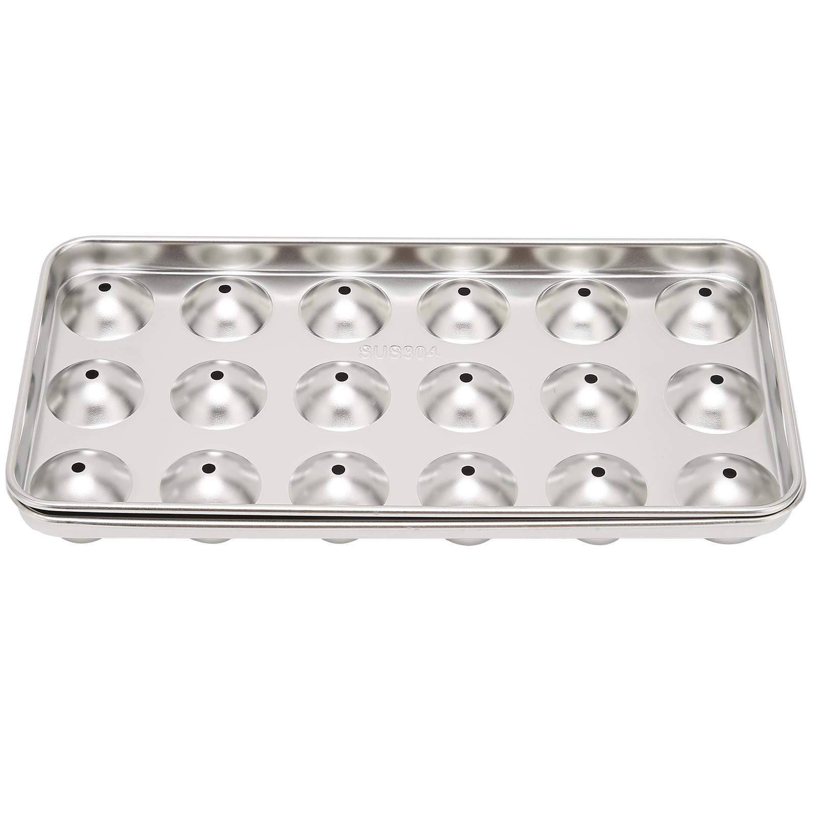 304 Edelstahl Eiswürfelschale Form Eiswürfel Kühlung Ball für Wein Getränke Bar Restaurant