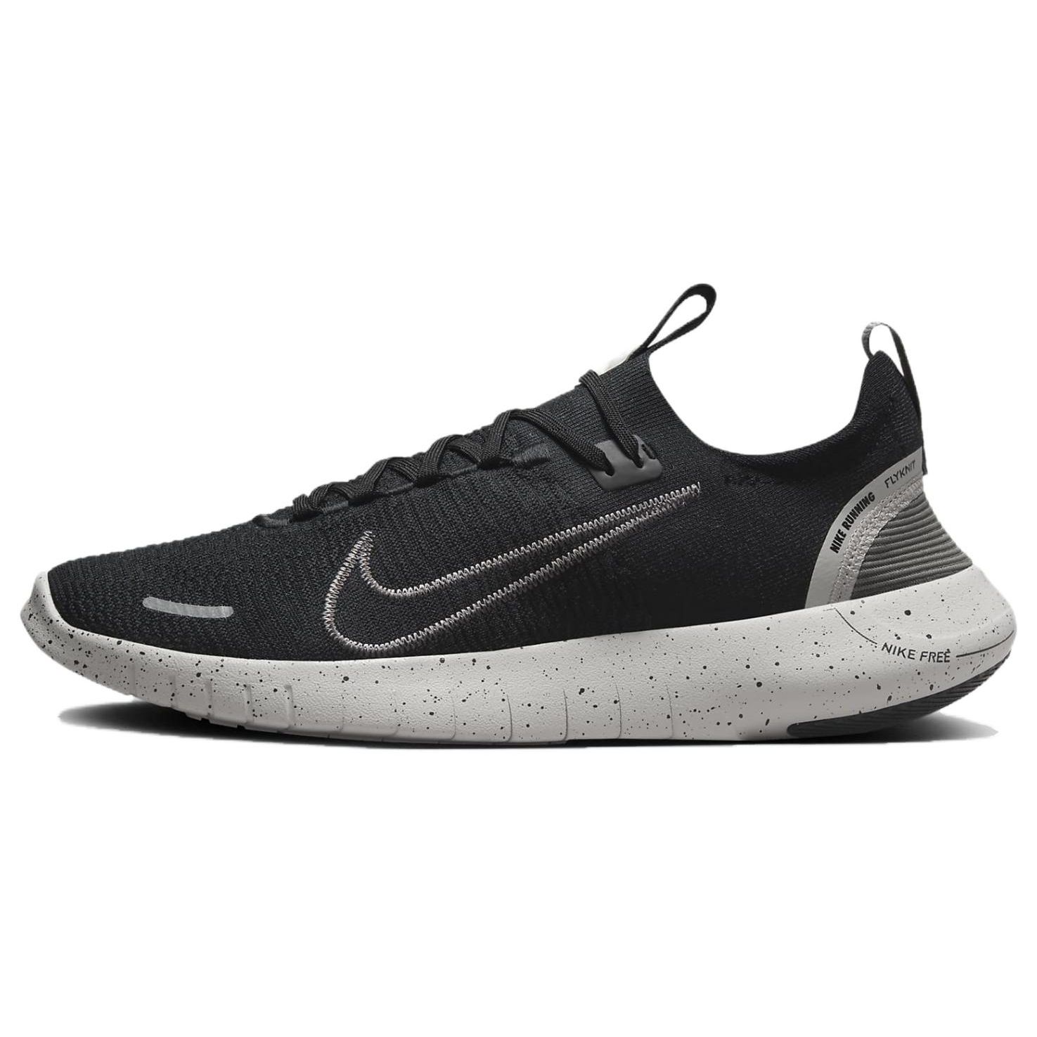 Nike Free RN Bequeme Strapazierfähige Atmungsaktive Low-Top Laufschuhe Herren Sneaker Schwarz FB1276-007 41
