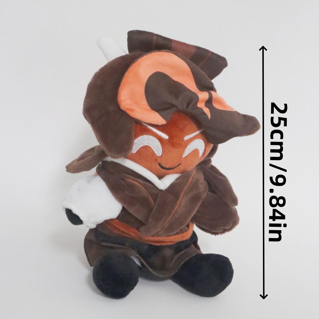 25cm Neues Shadow Milk Cookie Plüschtier Spiel Zubehörpuppe Niedlich Cartoon Spiel Cookie Run Kingdom Kinder Geburtstag Weihnachten Geschenke Heim Deko