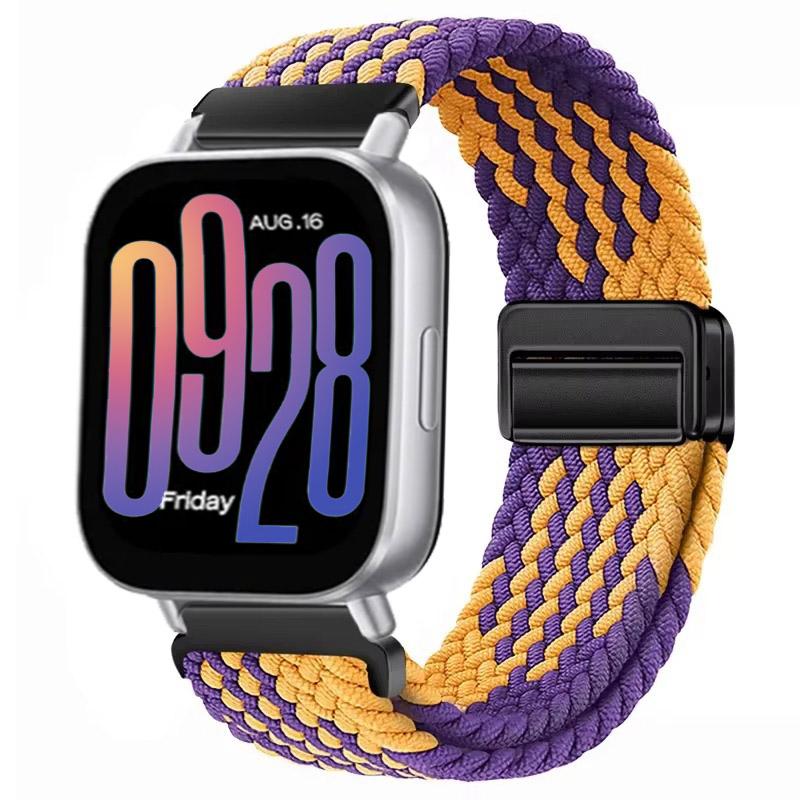 Magnetisches Nylonarmband für Redmi Watch 5 Active Smartwatch-Armband Geflochtenes Armband Armband für Xiaomi Redmi 5 Lite Zubehör Redmi Watch 5 Active