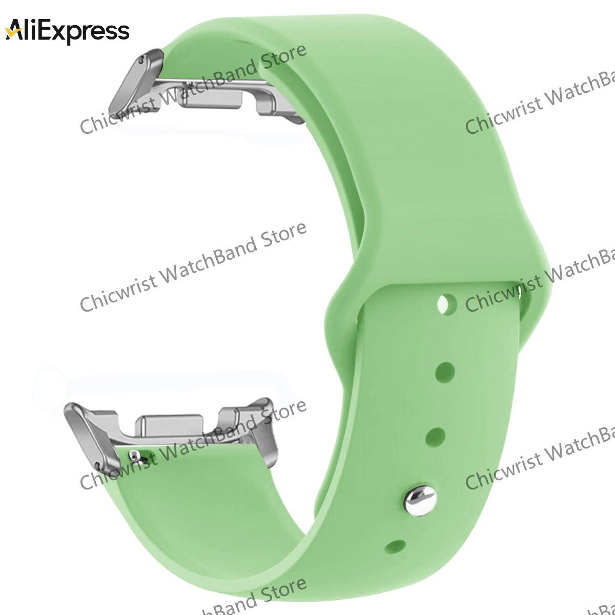 Für Samsung Watch 8 Armband Silikon Weich Galaxy Watch 8 Classic Uhrenarmband Ersatz Damen Herren Kein Spalt Galaxy Watch 8 Correa Watch Ultra 2025