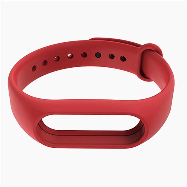 Für Xiaomi Mi Band 2 Soft TPE TPU Strap Gürtel Armband Armband Armband Ersatz as the picture rot