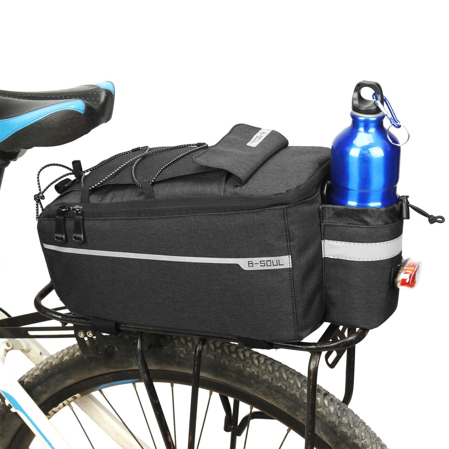 B-SOUL Gepäckträgertasche für Falträder und E-Bikes gray