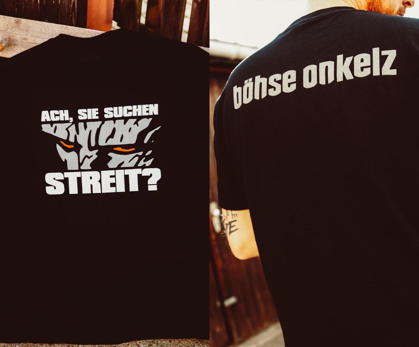 Böhse Onkelz 40 Jahre T-Shirt Fan Geschenk Gehasst Verdammt Vergöttert II Merch Übergroß Y2k Lässige Baumwoll-Tees Unisex M