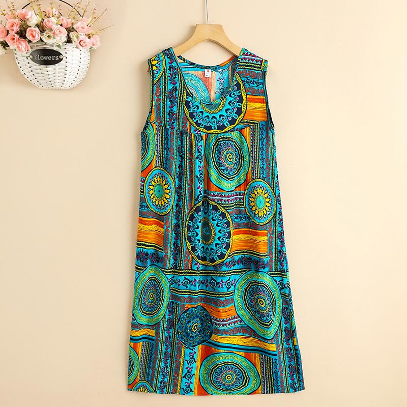 Sommer-Oversize-Kleider für Damen, elegant, lässig, ärmellos, lange Kleider One Size