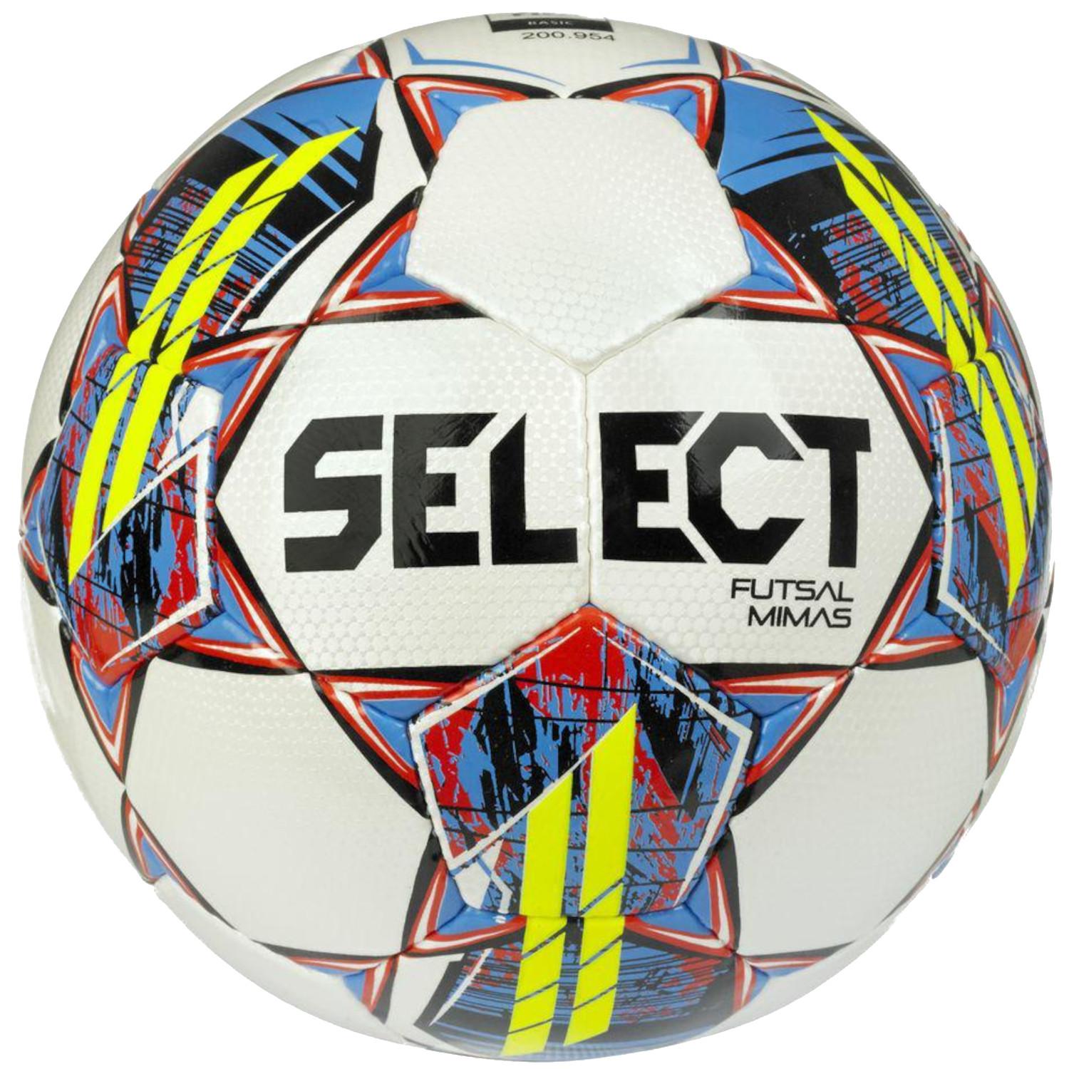 Select Futsal Mimas FIFA Basic Ball, Unisex weiß Fußball 4 weiß