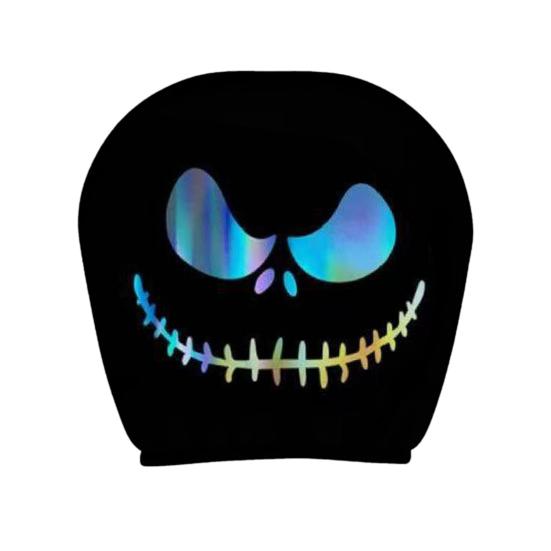 Totenkopf Auto Kopfstützenbezüge Gruseliger Druck Autositz Kopfstütze 1pc