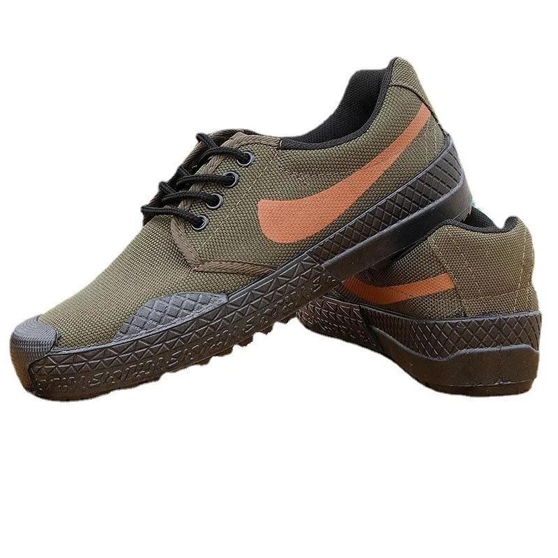 Verschleißfeste Herren-Sneaker Verschleißfeste Canvas-Herren-Sportschuhe Walking-Herrenschuhe Klettern Taktische Sneaker Herren Freizeitschuhe 40 dunkelblau