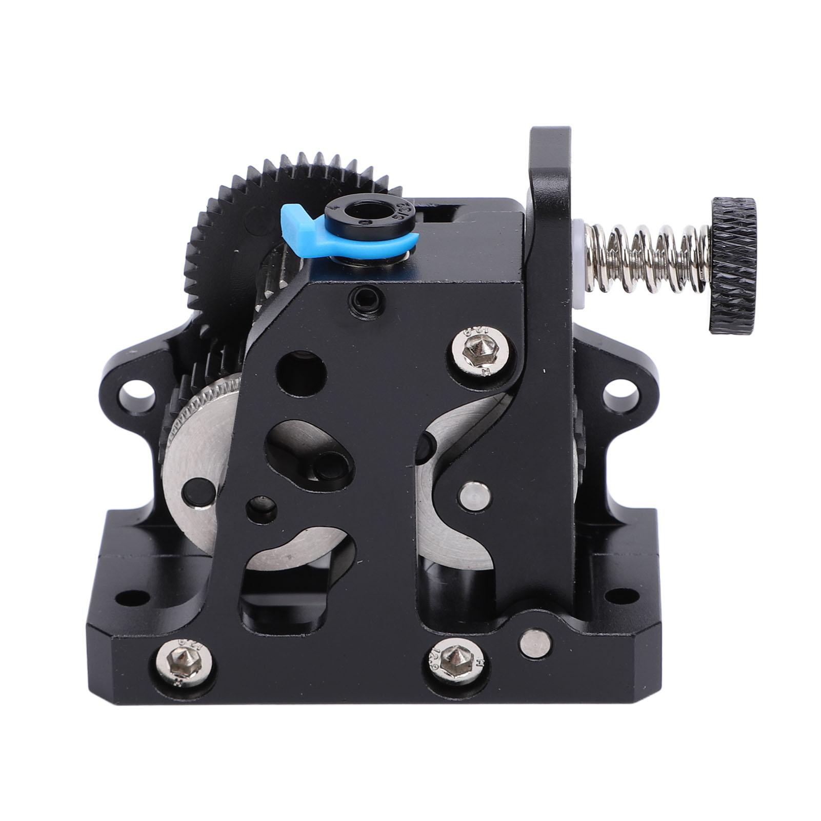 HGX-Extruder-Kit, Untersetzungsgetriebe aus gehärtetem Stahl, Hotend, Ganzmetall-HGX-Extruder für CR10 für Ender 3 schwarz