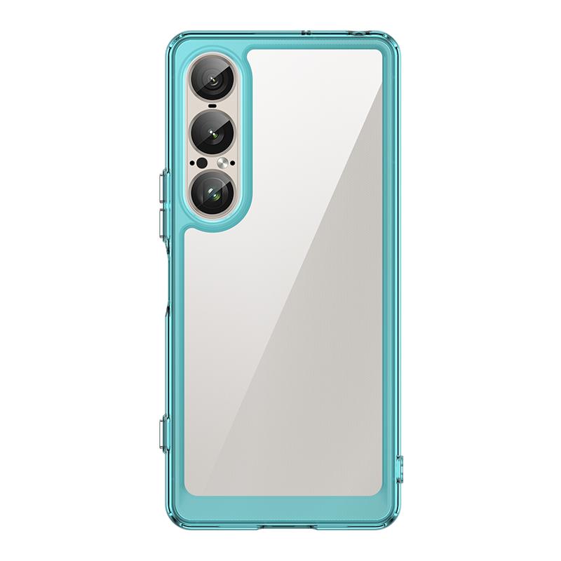 Für Sony Xperia 1 VII Hülle Sony Xperia 1 VII Cover Funda Stoßfest Klar PC + TPU Silikon Handy Rückseite Abdeckung Sony Xperia 1 VII For Xperia 1 VII