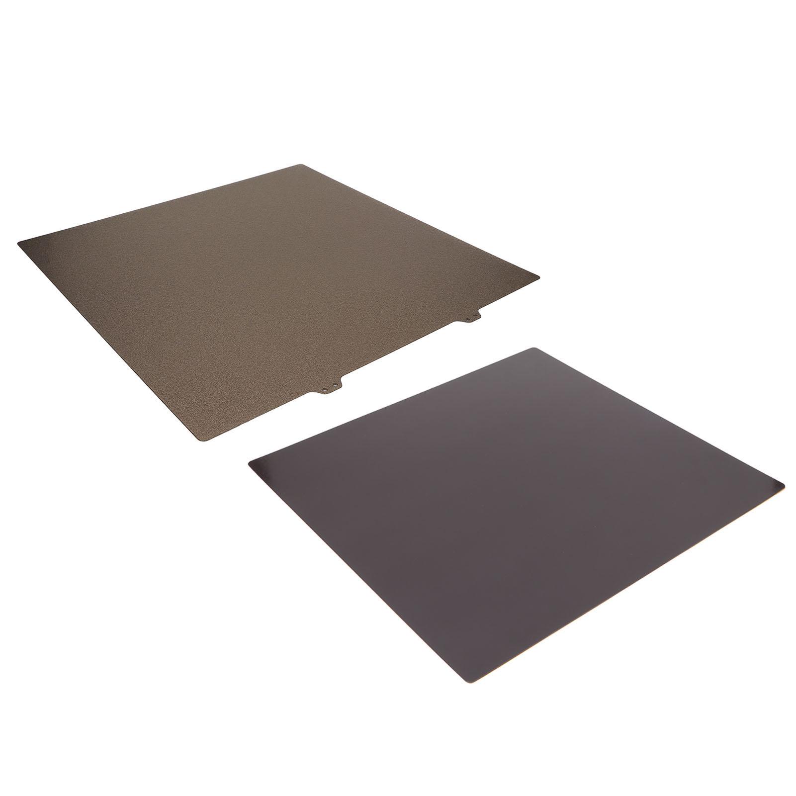 PEI Stahlplatte PEI Pulverbeschichtung 377x370mm Gold Heißbett Stahlplatte 3D Druckerzubehör für