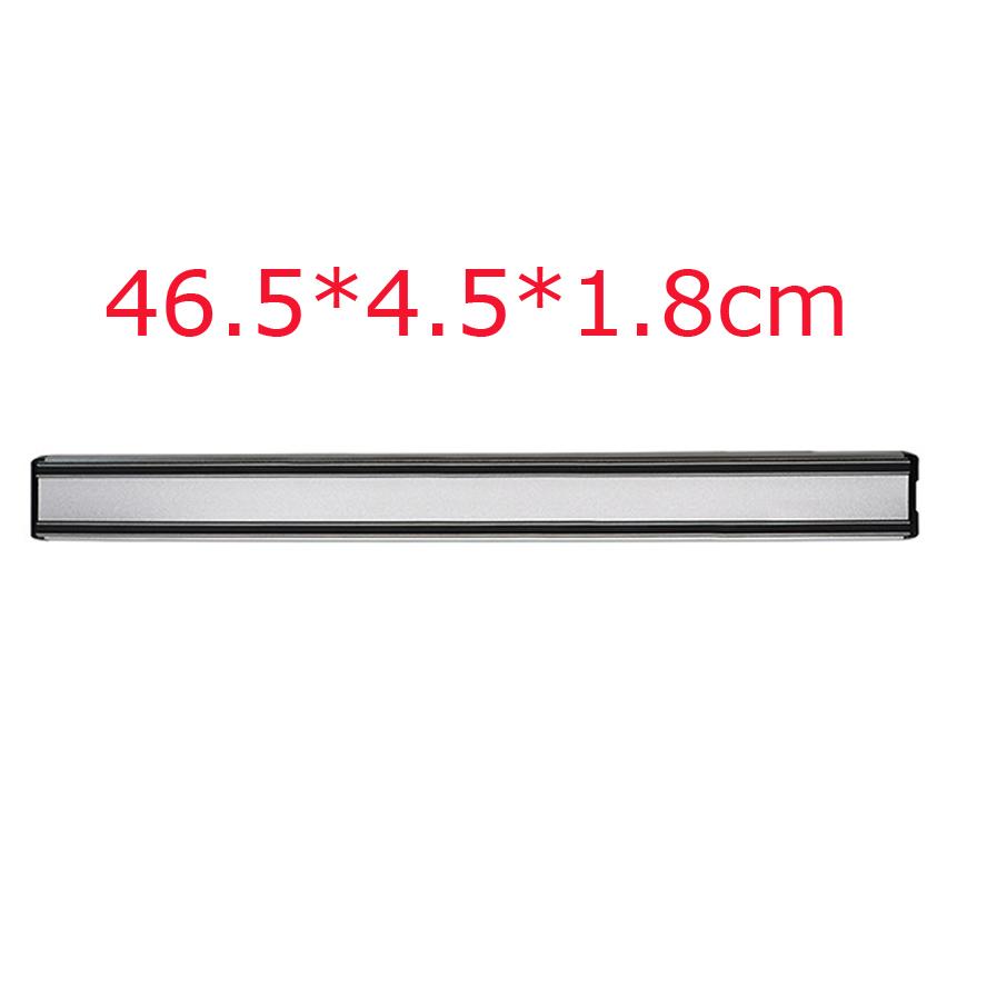 Messerhalter Wandhalterung Block Aufbewahrungshalter Starker magnetischer Messerständer Küchenzubehör Organizer 46.5*4.5*1.8cm