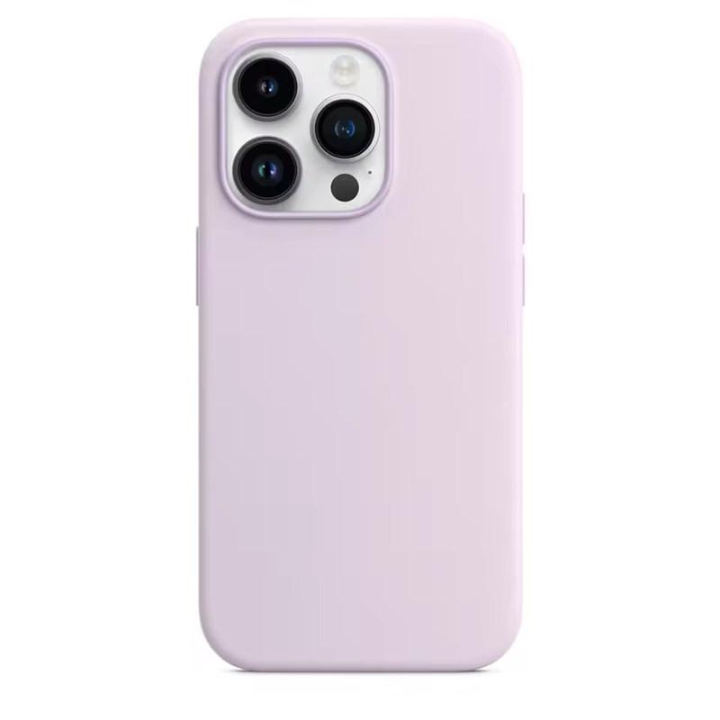 Hochwertige Silikonhülle für iPhone 7/8 SE 16E 17 Air 16 15 14 13 Pro Max Apple Hülle für iPhone 15 16 Plus 13 11 12 14 15 16 Pro Max Hüllen iPhone 13 Pro Max licht lila