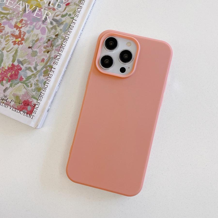 18 Farben zur Auswahl. Ultradünne Handyhülle für iPhone 16 16e 16 Pro Max 16 Plus 15 14 13 12 11 XR XS MAX 6 7 8 Plus SE. Einfarbige Schutzhülle iPhone 7 Plus/8 Plus orange