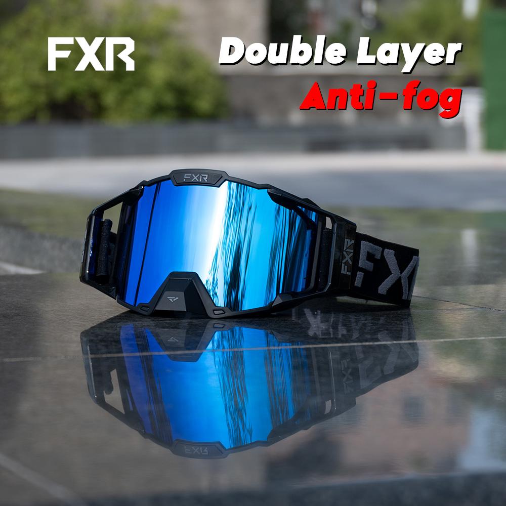 Motocross Brille Nachtsicht Moto Rennbrille Motorrad Dirtbike Offroad Helmbrille Ski Brille Snowboard Brille black