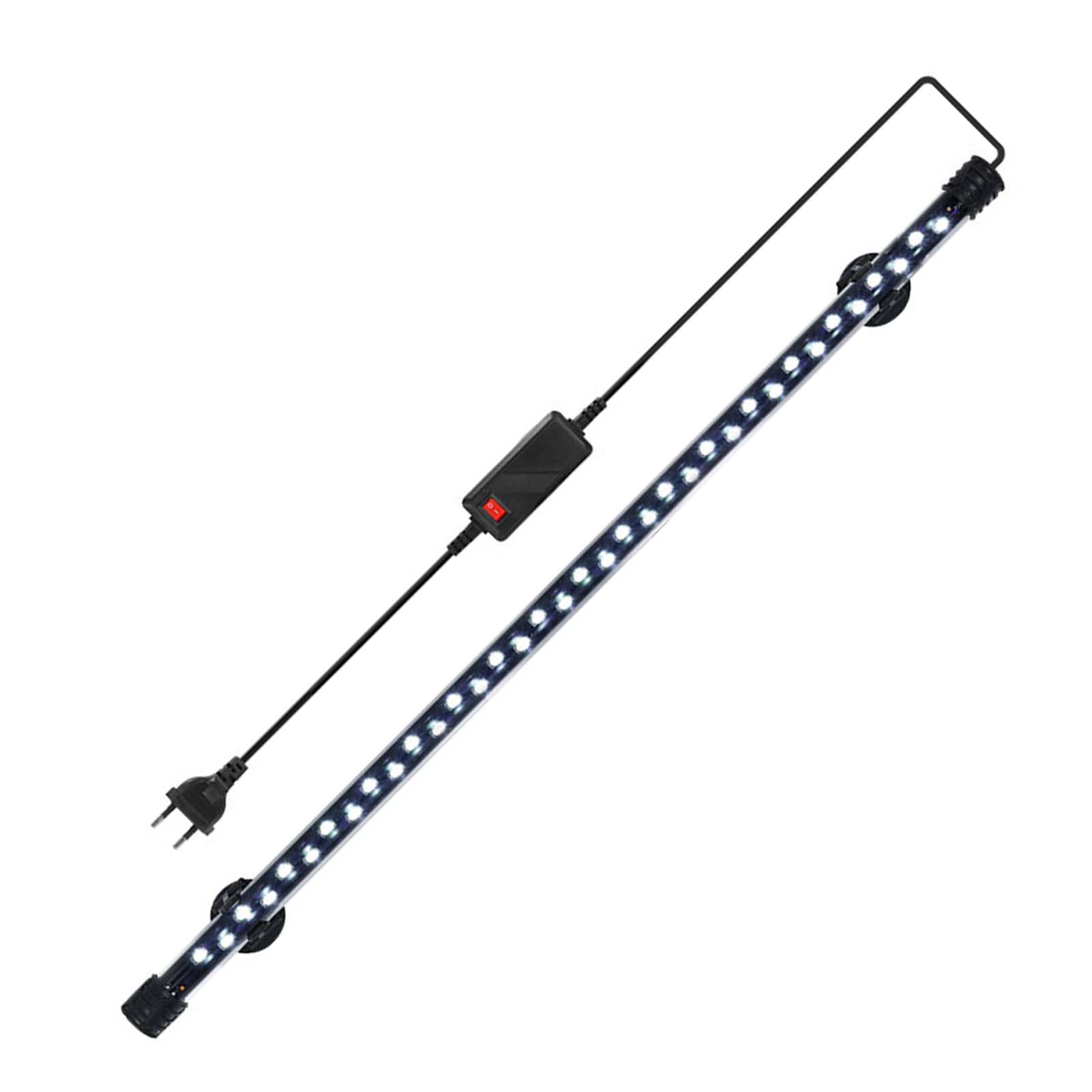 Aquarium-Licht, LED-Aquarium-Licht, Tauchlichter, Unterwasserlicht 58cm EU weiß