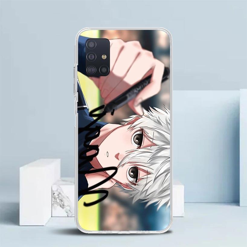 Blue Lock Nagi Seishiro Soft Cover für Samsung Galaxy A12 A22 A32 A52 A72 A02S Handyhülle Note 20 Ultra 10 S10 Plus A51 A71 A50S Samsung S10