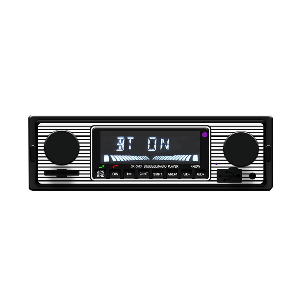 BT Vintage Radio MP3-Player Stereo USB AUX Autoradio Audio U Disk