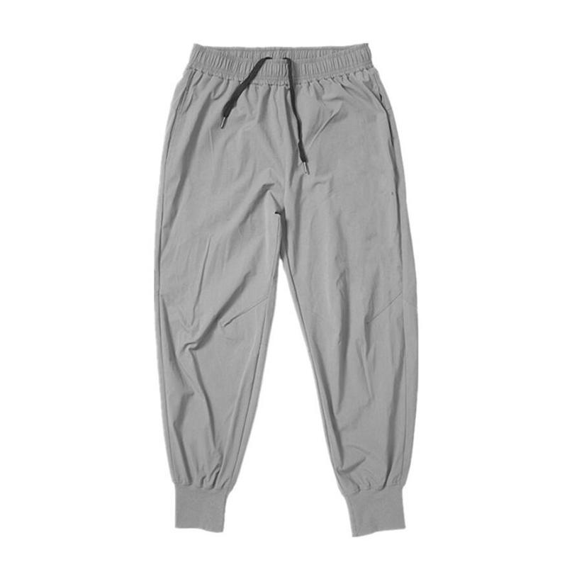 Muscleguys Jogginghose für Herren, Muskelfitness, Lauftraining, Sport, schnell trocknend, Fitnessstudio, Training, Jogginghose, Bodybuilding, Strahlmund, Freizeithose XL grau