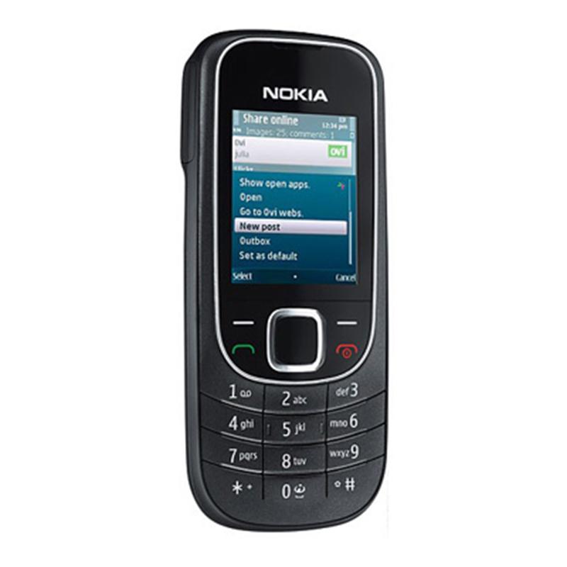 Generalüberholtes Nokia Entsperrtes Original Nokia 2330 classic 2330c Mobiltelefon mit 1 SIM No charger schwarz