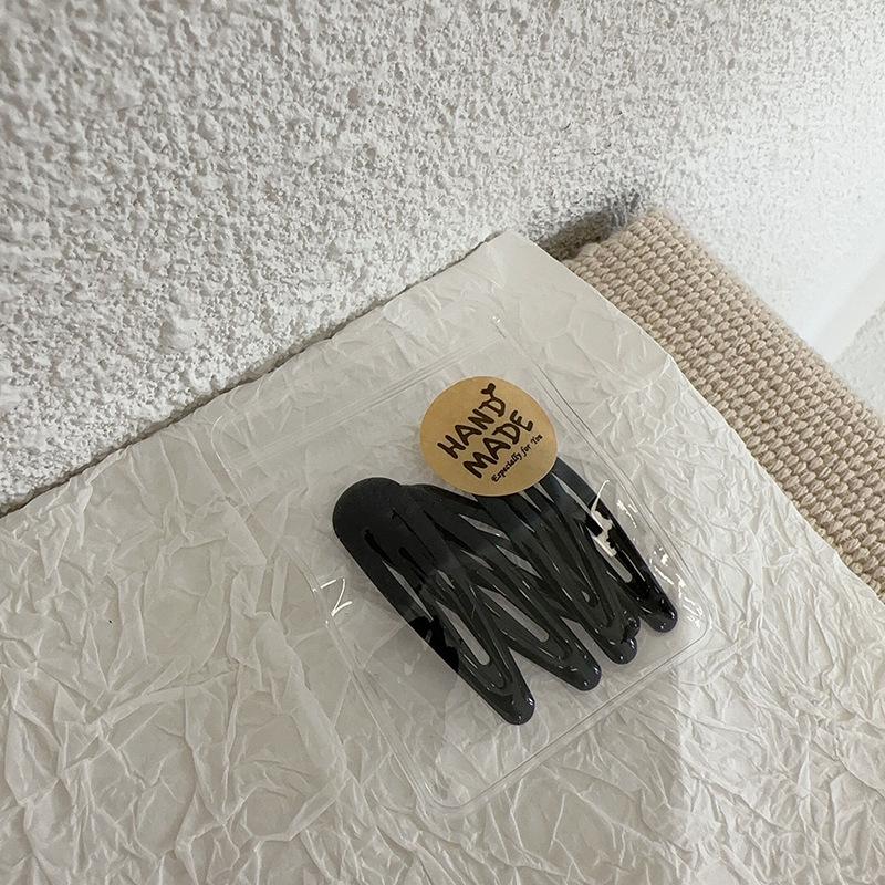 5 teile/satz Candy Farbe BB Clip Gebrochenes Haar Feste Clip Haarnadel Kopfschmuck Frauen Mädchen Ein Wort Clip Seite Haar Pony haar Clip