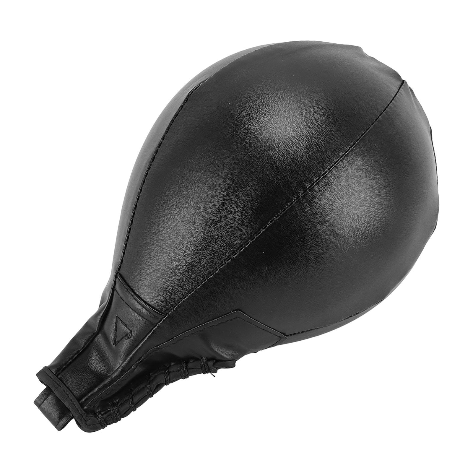 Boxen Speedball Verbessert Reaktionsgeschwindigkeit Aufblasbarer PU-Leder Boxsack für Heim-Fitnessstudio