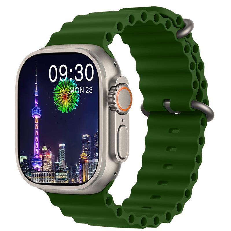 HK9 ULTRA 2 MAX Smartwatch AMOLED Uhr Ultra2 ChatGPT 2.0 NFC Smartwatch für Herren Damen KI Zifferblatt Kompass