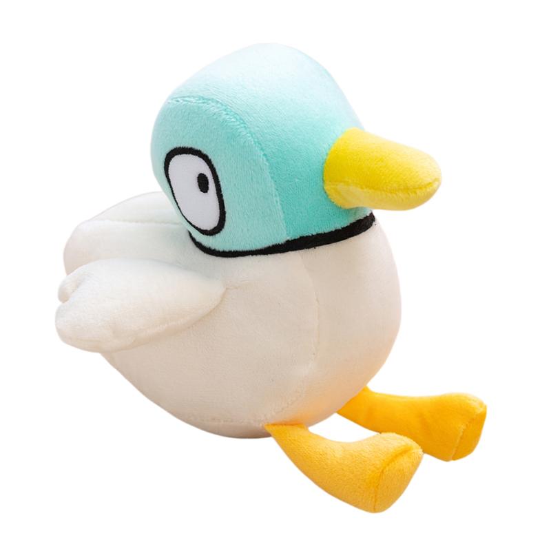 Neue Sarah und Ente Plüschtiere Niedliche Glücksentenpuppe Zimmerdeko Kuscheltier Plüschkissen Geburtstags-Weihnachtsgeschenke 15cm