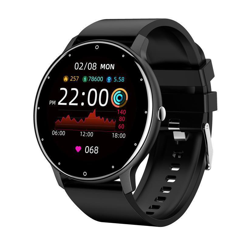 ZL02CPRO Bluetooth-Smartwatch mit Herzfrequenz-, Blutdruck-, wasserdicht, Anruffunktion und Fitness-Tracker. Vinyl English version