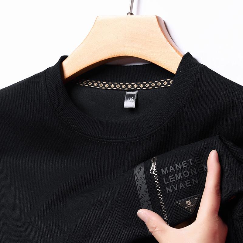 Langarm-T-Shirts für Frühling und Herbst, Herren-Sweatshirts, Neue Trend-T-Shirts, Unterhemden, Herren-Oberteile 4XL