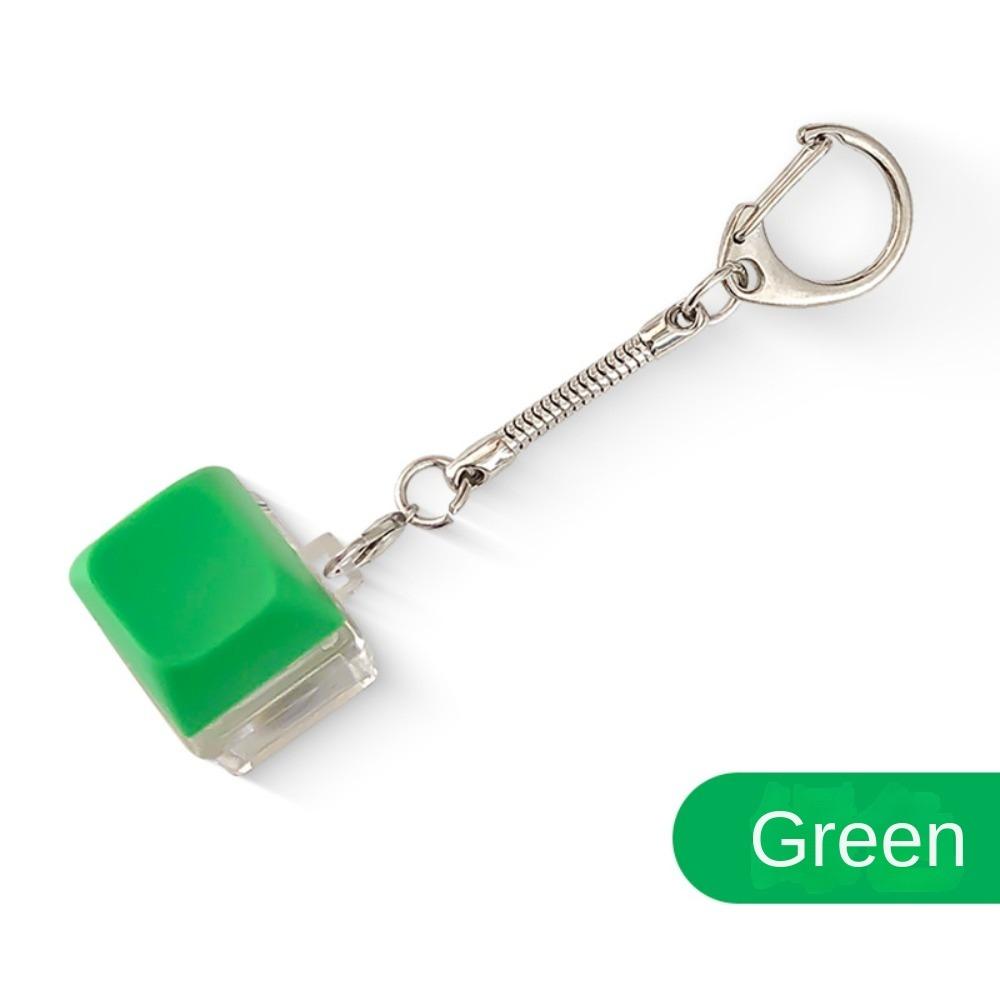 Neuer Fidget Schlüsselanhänger DIY Tastatur Fidget Schlüsselanhänger Tasten Knopf Stressabbau Finger Tastaturkappe 4/9 Tasten Zeitvertreib Klicker Spielzeug white