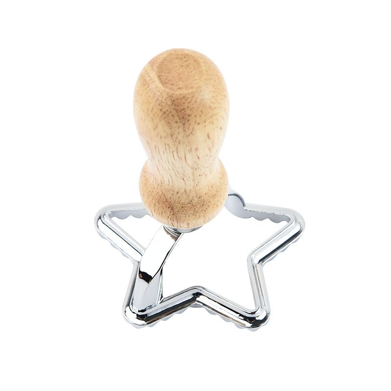 Raviolischneider-Set aus Edelstahl, Nudelpresse, Küchenzubehör-Set, Ravioli-Maker-Formwerkzeug, Ravioli-Stempel-Set, Gebäckrädchen-Set, Kuchenform Star