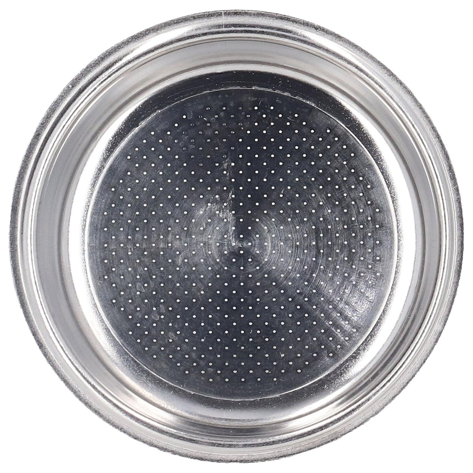 51mm Poröser Kaffeefilterkorb Edelstahl Einlagiger Kaffeefilterbecher für Kaffee