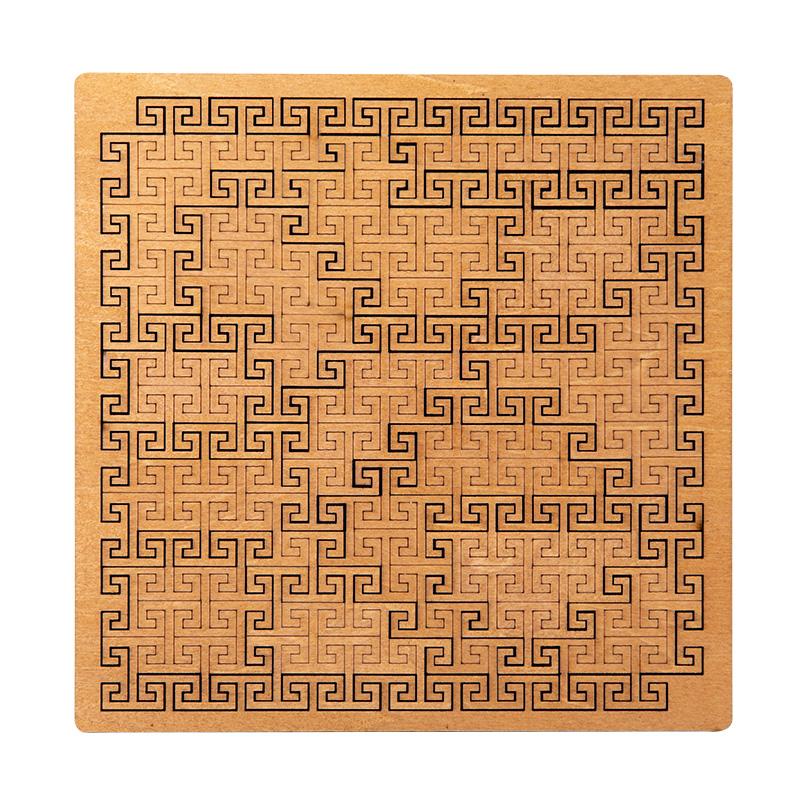 Unmögliches Holzpuzzle IQ-Puzzles für Erwachsene Unmögliche Puzzles Denksport Zehn Schwierigkeitsstufen Tangram Brettspiele