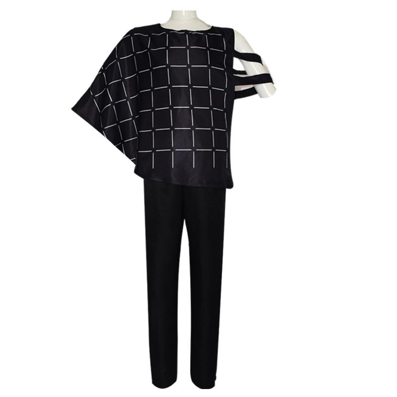 Jujutsu Kaisen Mahito Cosplay Kostüm Komplettset Anime jjk Kostüme Perücke Oberteil Hose Anzug Für Karneval Halloween Party Mahito Set M schwarz