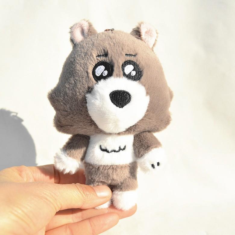 BOYNEXTDOOR Plüschpuppen Schlüsselanhänger Park Sung Ho Lee Sang Hyeok Jaehyun Myeong Peripherie Plüschtier Geschenke für Fans 15cm gray