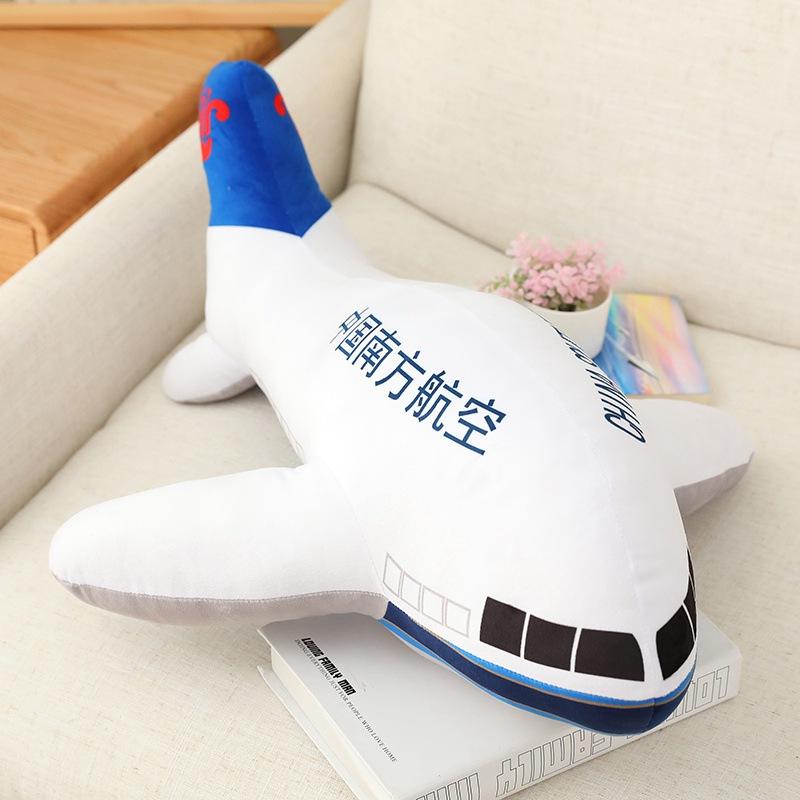 40cm-80cm Simulation Lustiges Flugzeug Plüsch Stofftiere Weiche Cartoon Flugzeug Puppe Nickerchen Kissen Heimdeko Jungen Geburtstagsgeschenke 60cm