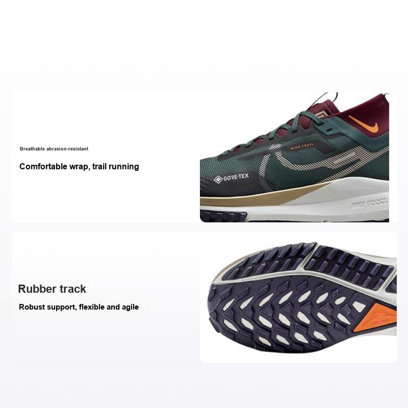 Nike React Pegasus Trail 4 GORE-TEX Deep Jungle Night Maroon Herren Sneaker Grün Aschgrau Khaki DJ7926-302 41