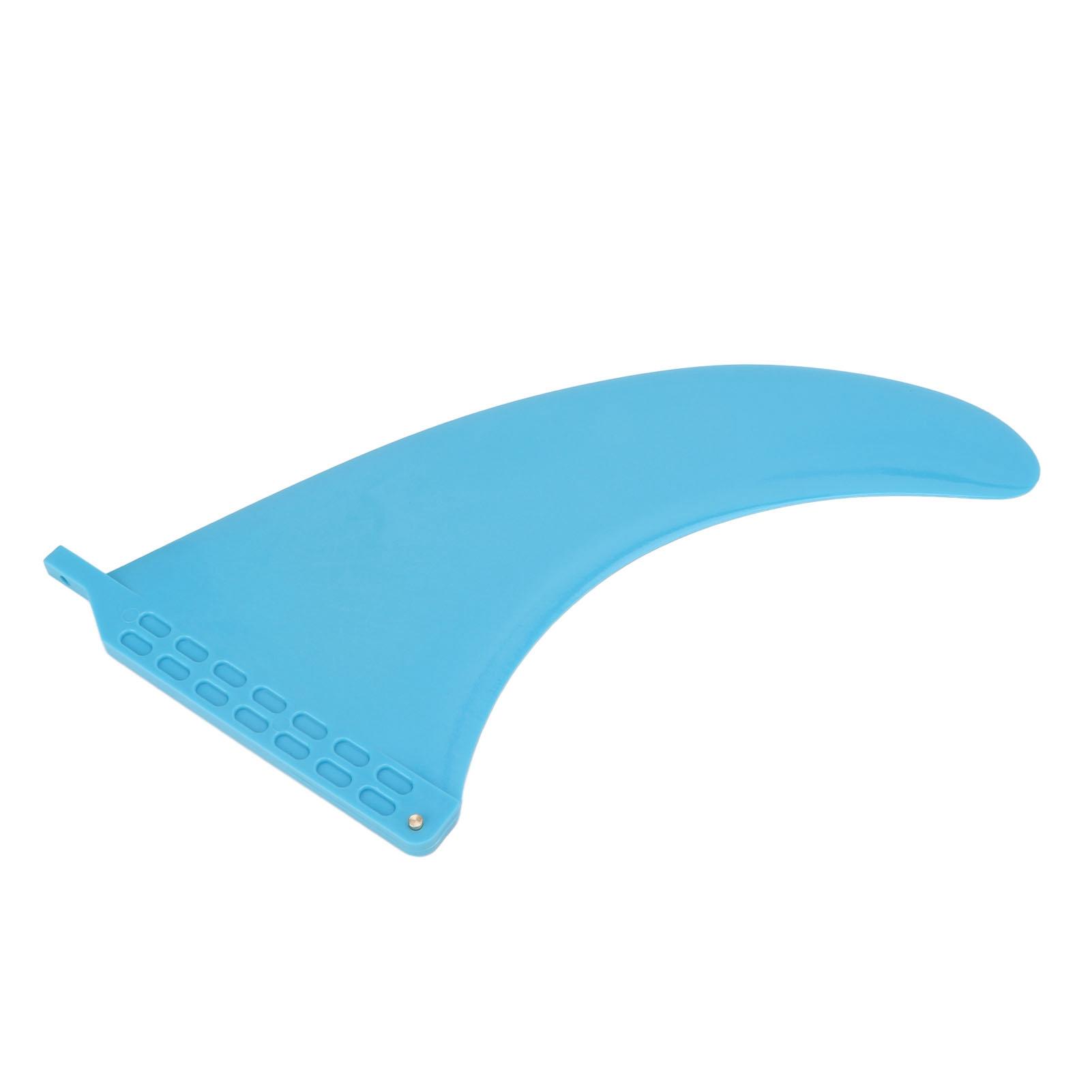 Surfboard Finne PVC 13.1in Blau Thruster Finne Surfbrett Zubehör für Longboard Stand Up Paddle