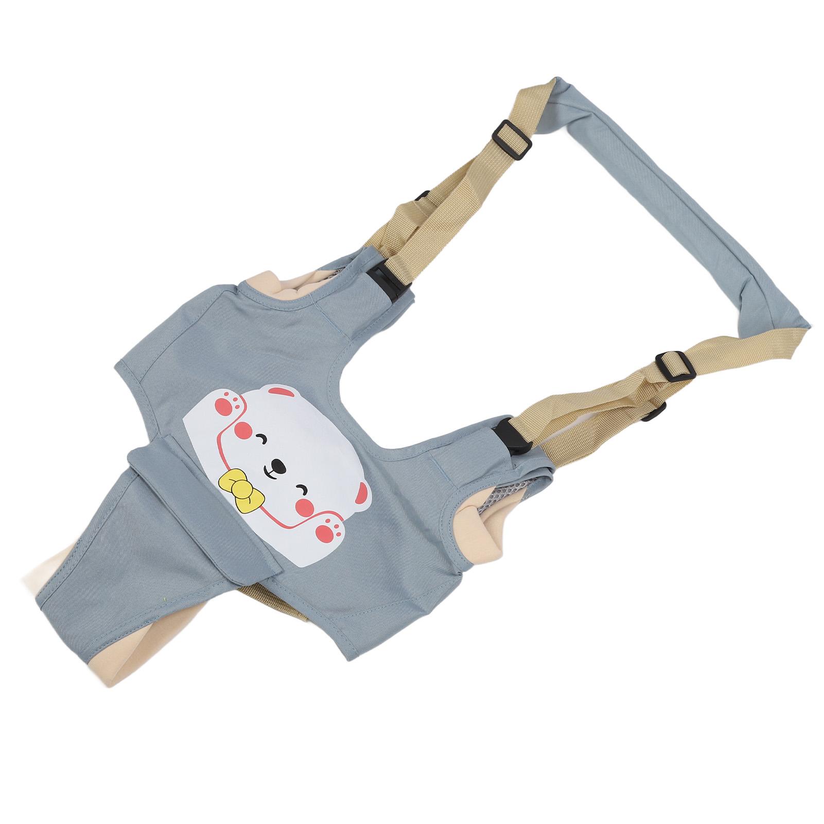 Baby Laufgeschirr Multifunktional Bequem Verstellbar Handheld Kinder Lauflernhilfe für 6‑36