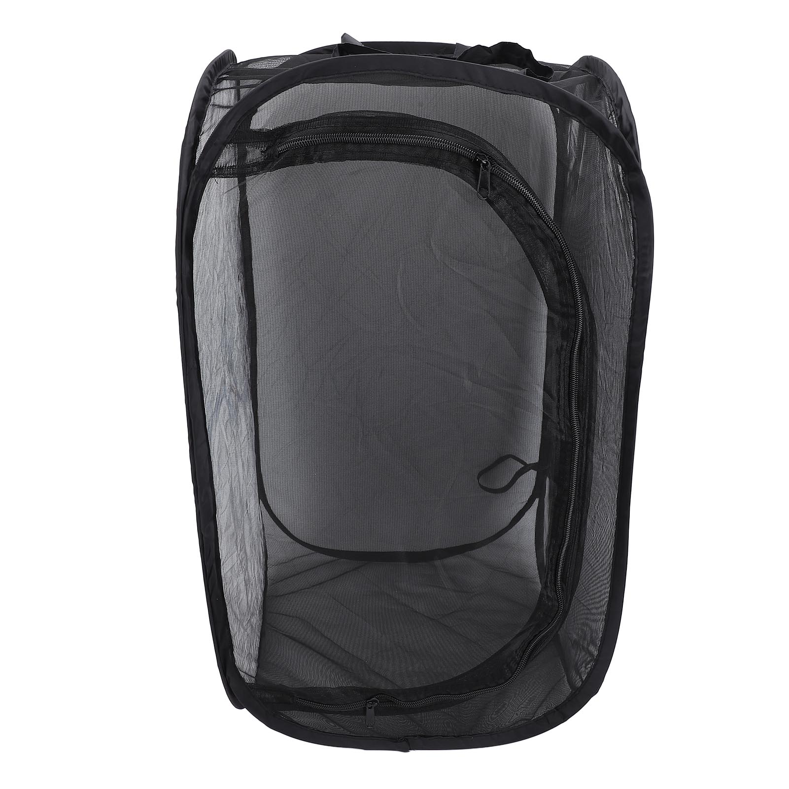 Pflanzen-Netzgehege für den Außenbereich Schwarz Zusammenklappbarer Netzkäfig für Pflanzen-Gewächshäuser Beobachtungsräume 35x35x60cm/13.8x13.8x23.6in