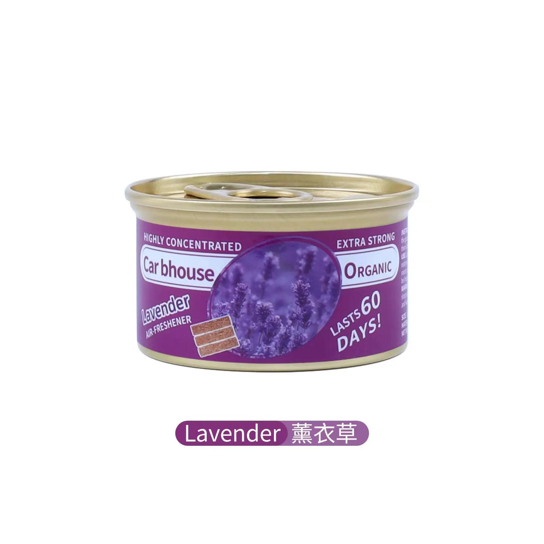 Autozubehör Konserven Holzblöcke Kaffeegeschmack Auto Aromatherapie Neuwagen Deodorant Faser Lufterfrischer Außenhandel Explosion lavendel