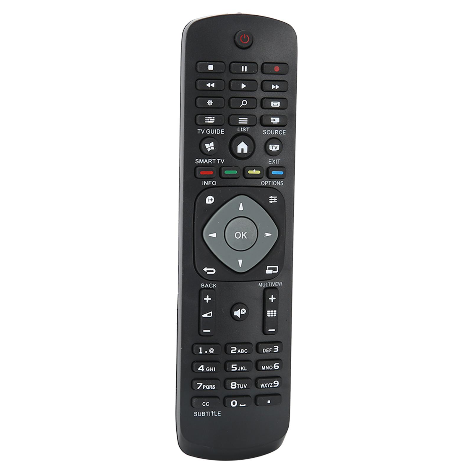 Premium-ABS-Ersatzfernbedienung für Fernseher, passend für Philips TV YKF347-003