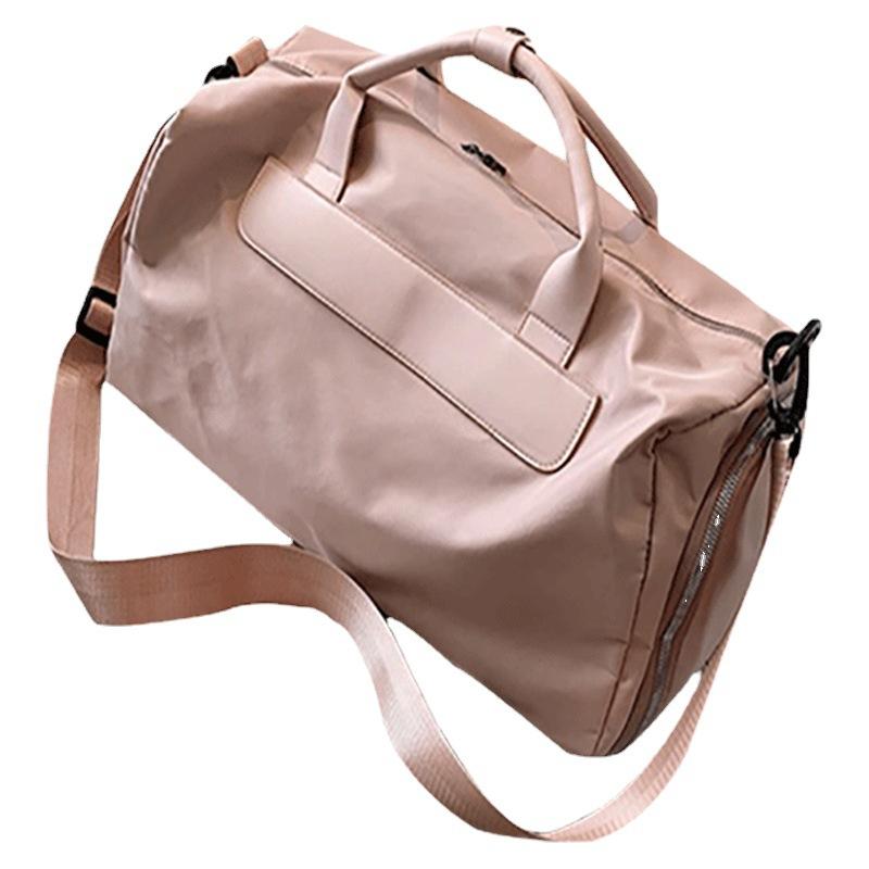 Reisetasche Damen Sporttasche Fitnesstasche Tragetasche für kurze Geschäftsreisen Seesack Einzelschulter Reisetasche