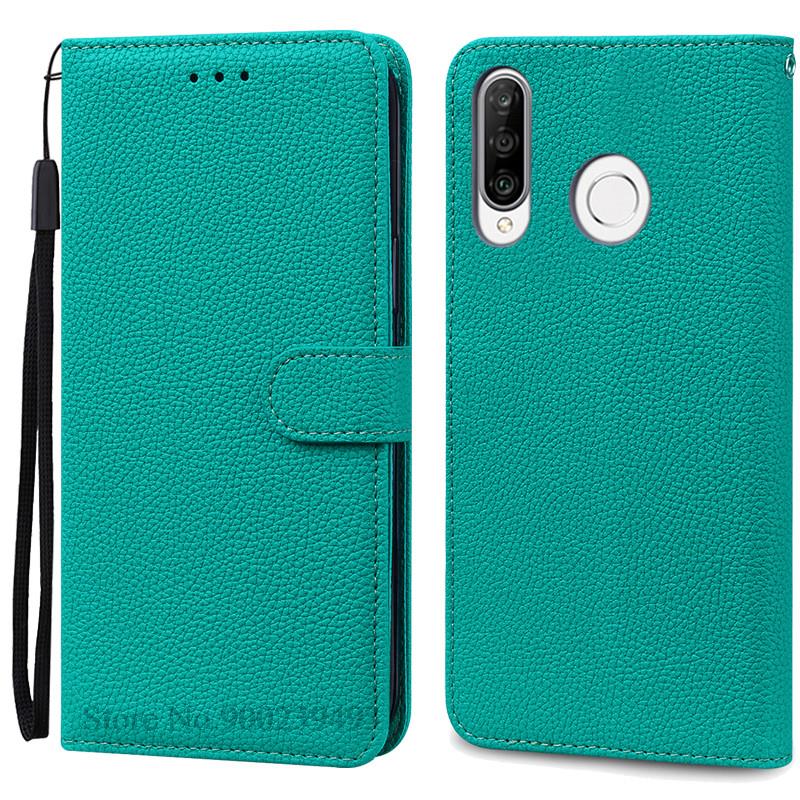 Für Honor 20 Lite Hülle Buchhülle für Huawei Honor 20S Brieftasche Flip Case für Huawei Honor 20Lite Honor 20S Leder Handyhüllen For Honor 20 Lite cyanblau