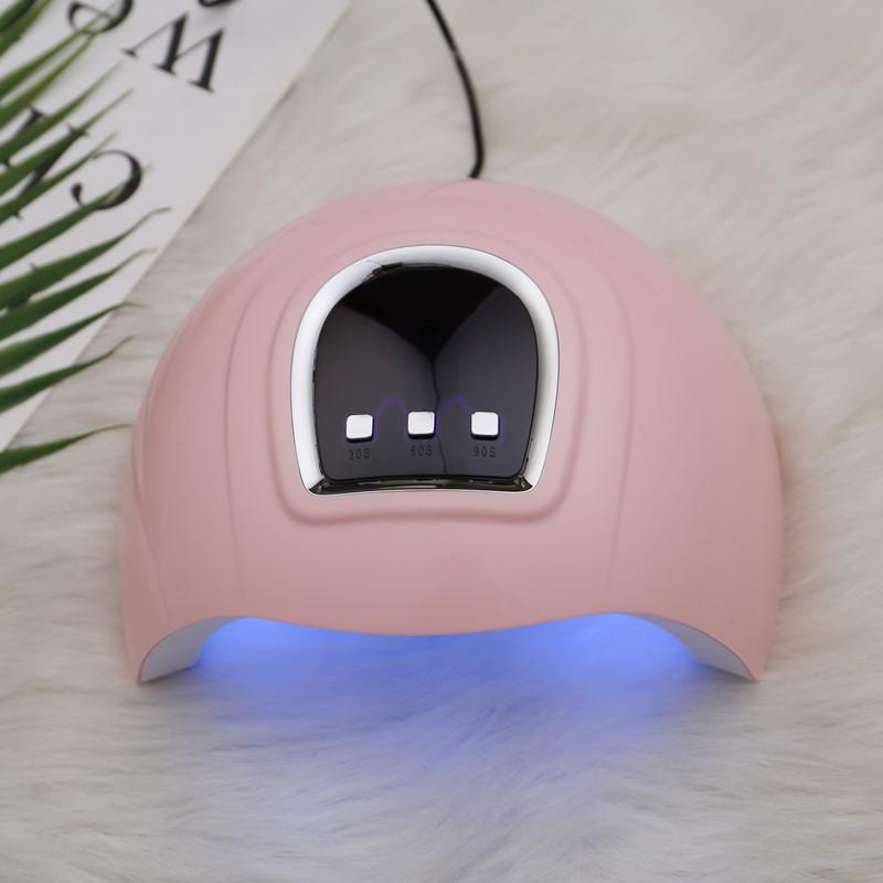SUN X4 54 W Nagel Trockner LED UV Lampe Micro USB Gel Lack Aushärtung Maschine Für Den Heimgebrauch Nail art werkzeuge Lampen Für Nagel rosa