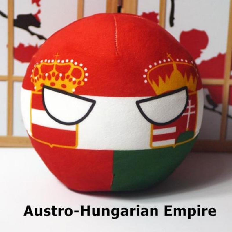 20cm Polandball Plüsch Puppe Land Ball Anime Kurze Gefüllte Plüsch Puppe Spielzeug Austro Hungarian